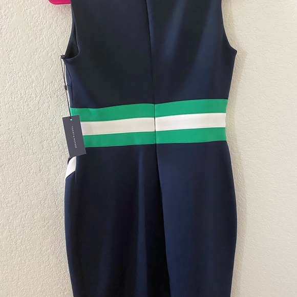 Sold!👗Tommy Hilfiger Color Block Scuba Dress - Picture 4 of 5